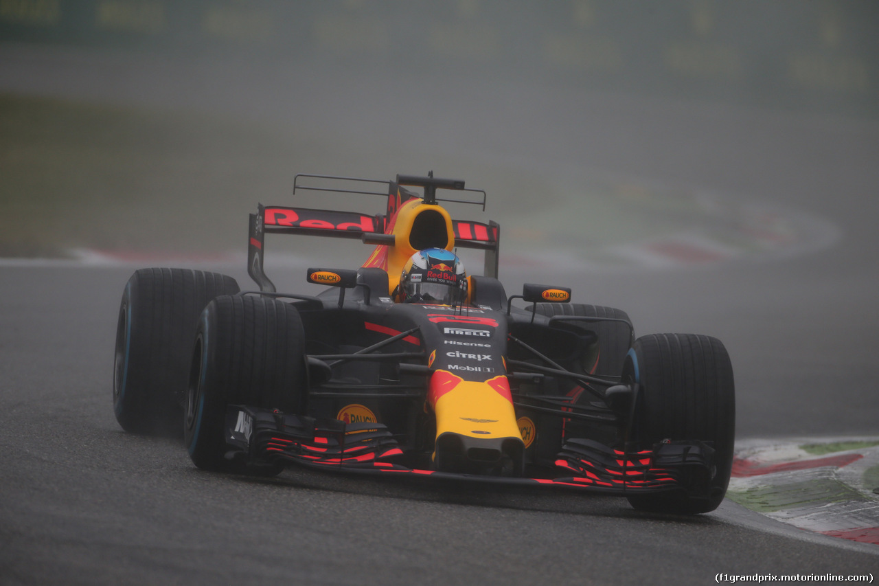 GP ITALIA, 02.09.2017- Qualifiche, Daniel Ricciardo (AUS) Red Bull Racing RB13