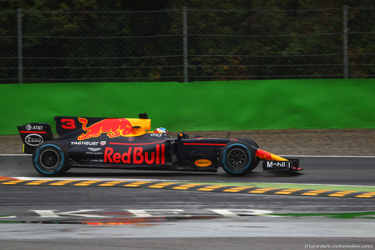 GP ITALIA, 02.09.2017- Qualifiche, Daniel Ricciardo (AUS) Red Bull Racing RB13