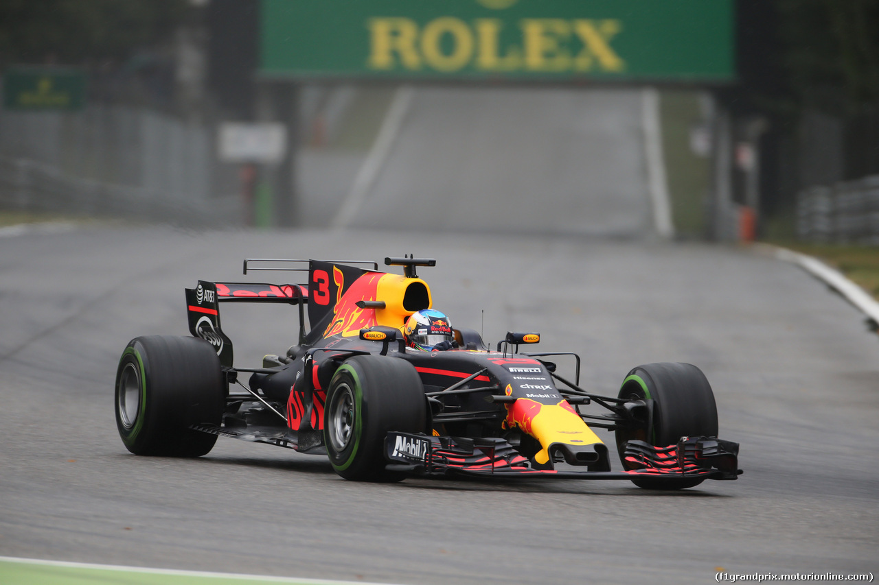 GP ITALIA, 02.09.2017- Qualifiche, Daniel Ricciardo (AUS) Red Bull Racing RB13