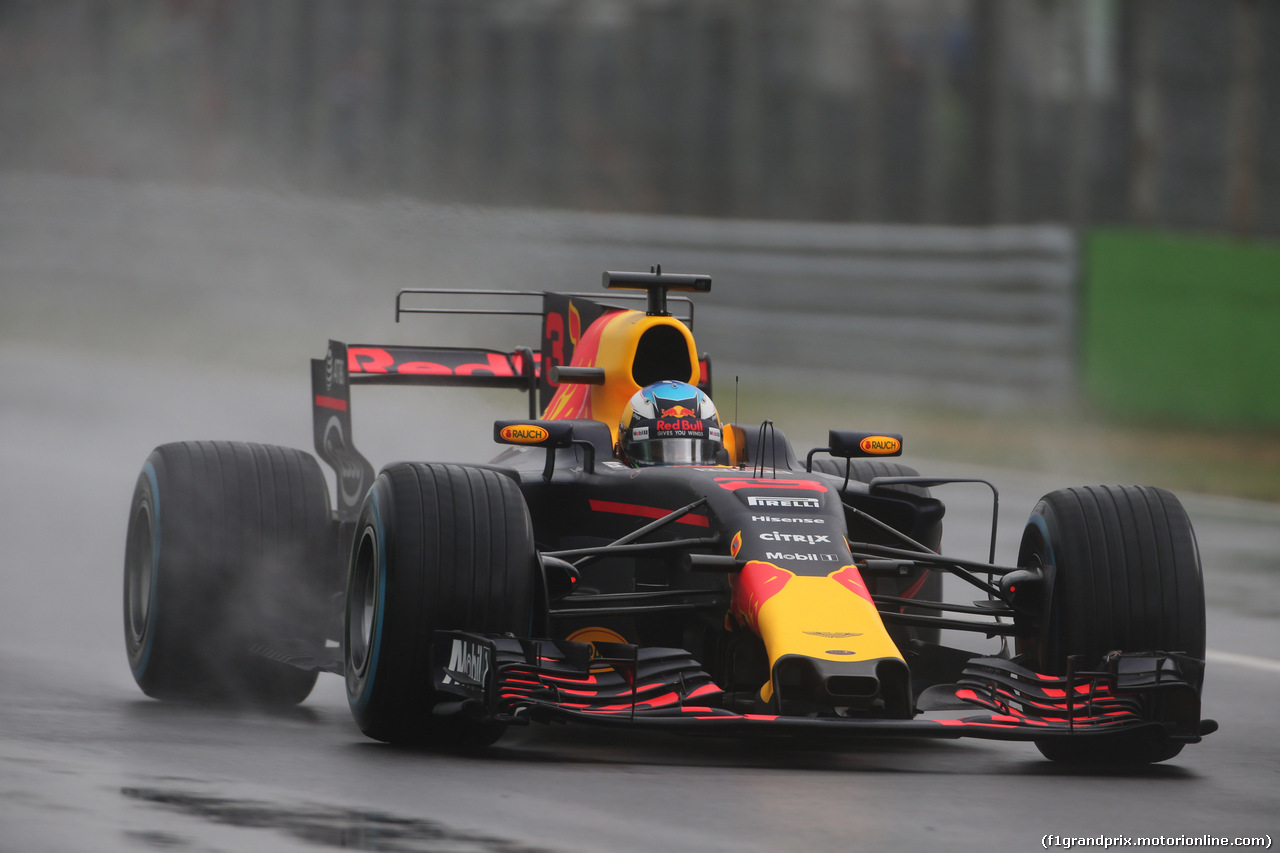 GP ITALIA, 02.09.2017- Qualifiche, Daniel Ricciardo (AUS) Red Bull Racing RB13