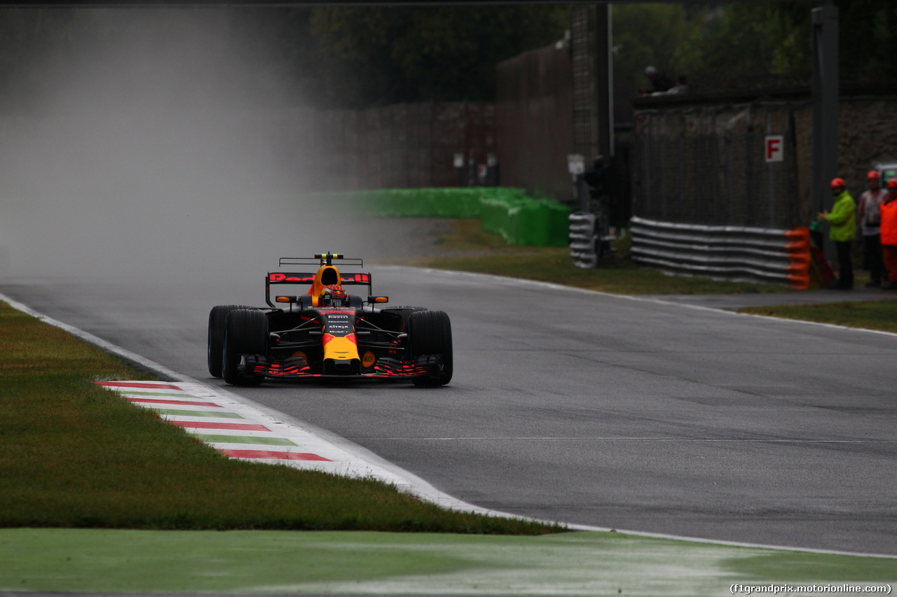 GP ITALIA, 02.09.2017- Qualifiche, Max Verstappen (NED) Red Bull Racing RB13