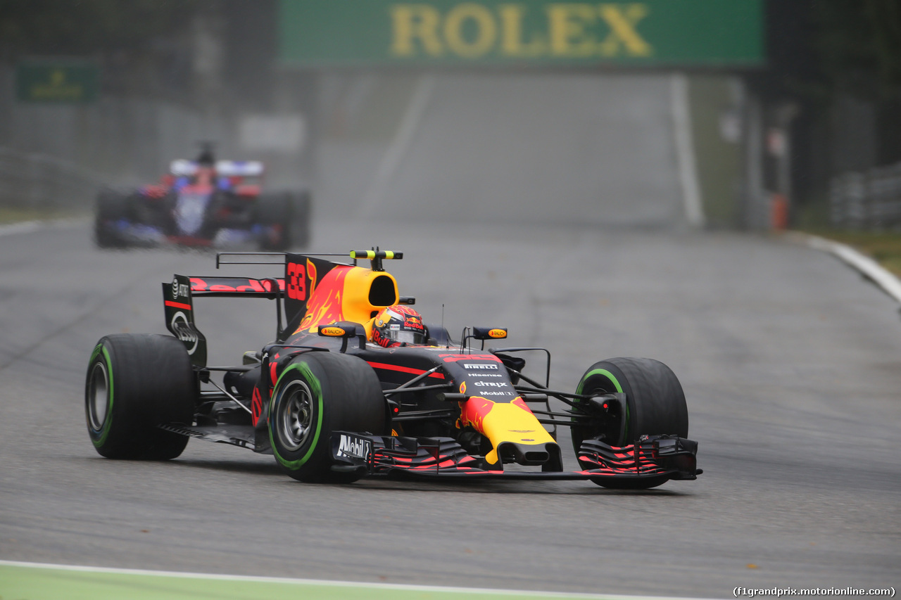 GP ITALIA, 02.09.2017- Qualifiche, Max Verstappen (NED) Red Bull Racing RB13