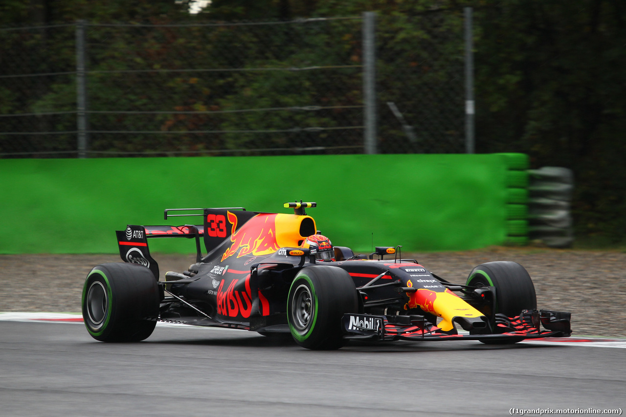 GP ITALIA, 02.09.2017- Qualifiche, Max Verstappen (NED) Red Bull Racing RB13
