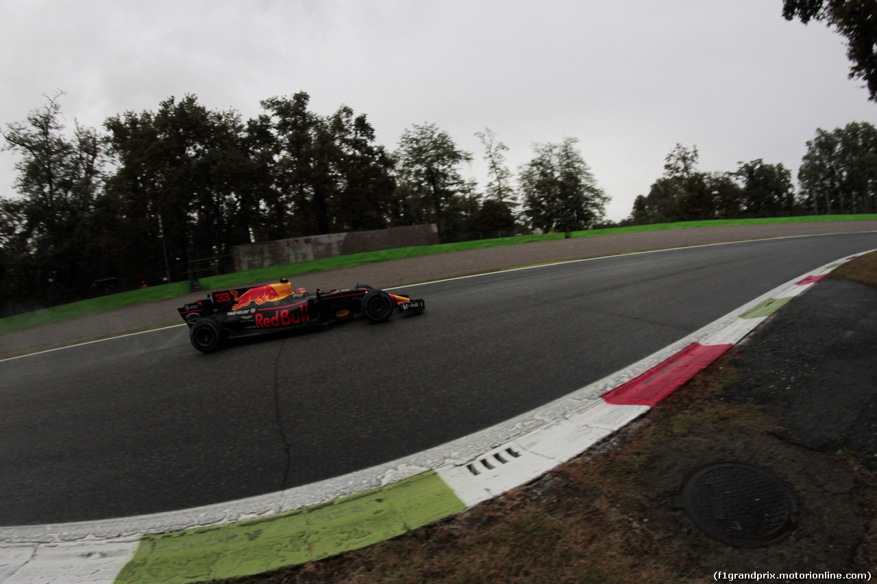 GP ITALIA, 02.09.2017- Qualifiche, Max Verstappen (NED) Red Bull Racing RB13