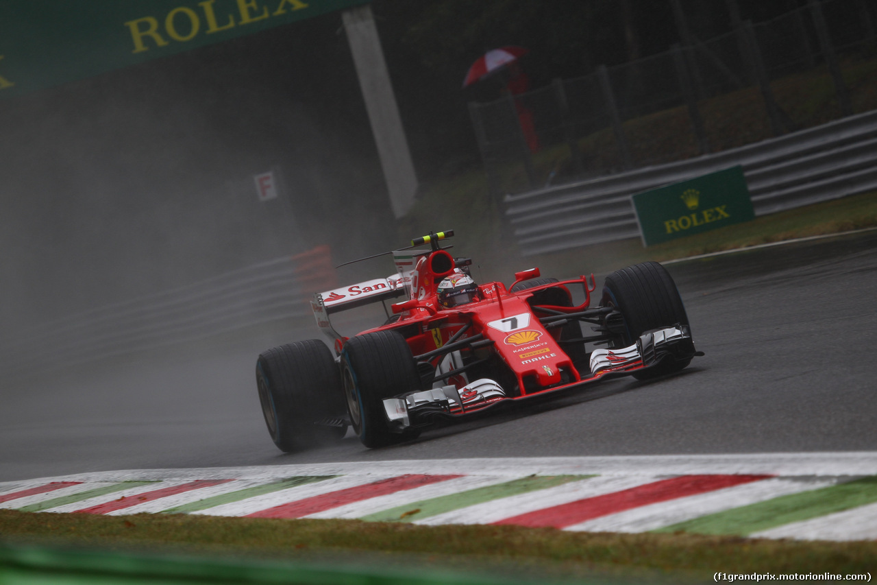 GP ITALIA, 02.09.2017- Qualifiche, Kimi Raikkonen (FIN) Ferrari SF70H