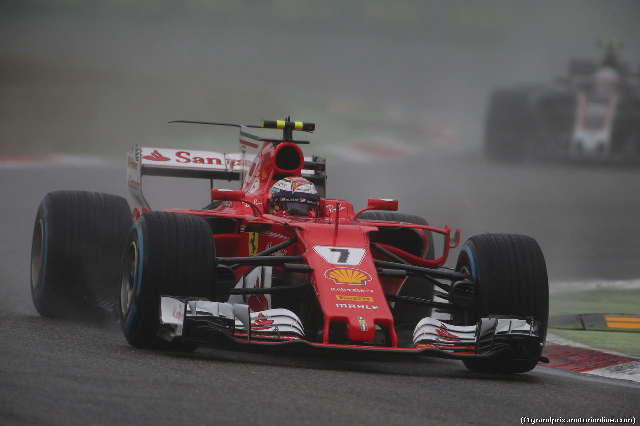 GP ITALIA, 02.09.2017- Qualifiche, Kimi Raikkonen (FIN) Ferrari SF70H