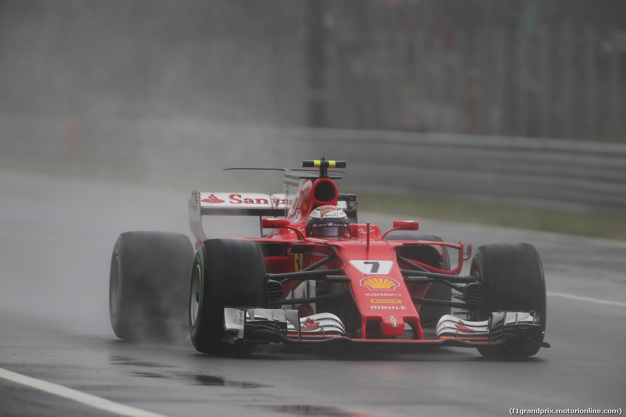GP ITALIA, 02.09.2017- Qualifiche, Kimi Raikkonen (FIN) Ferrari SF70H