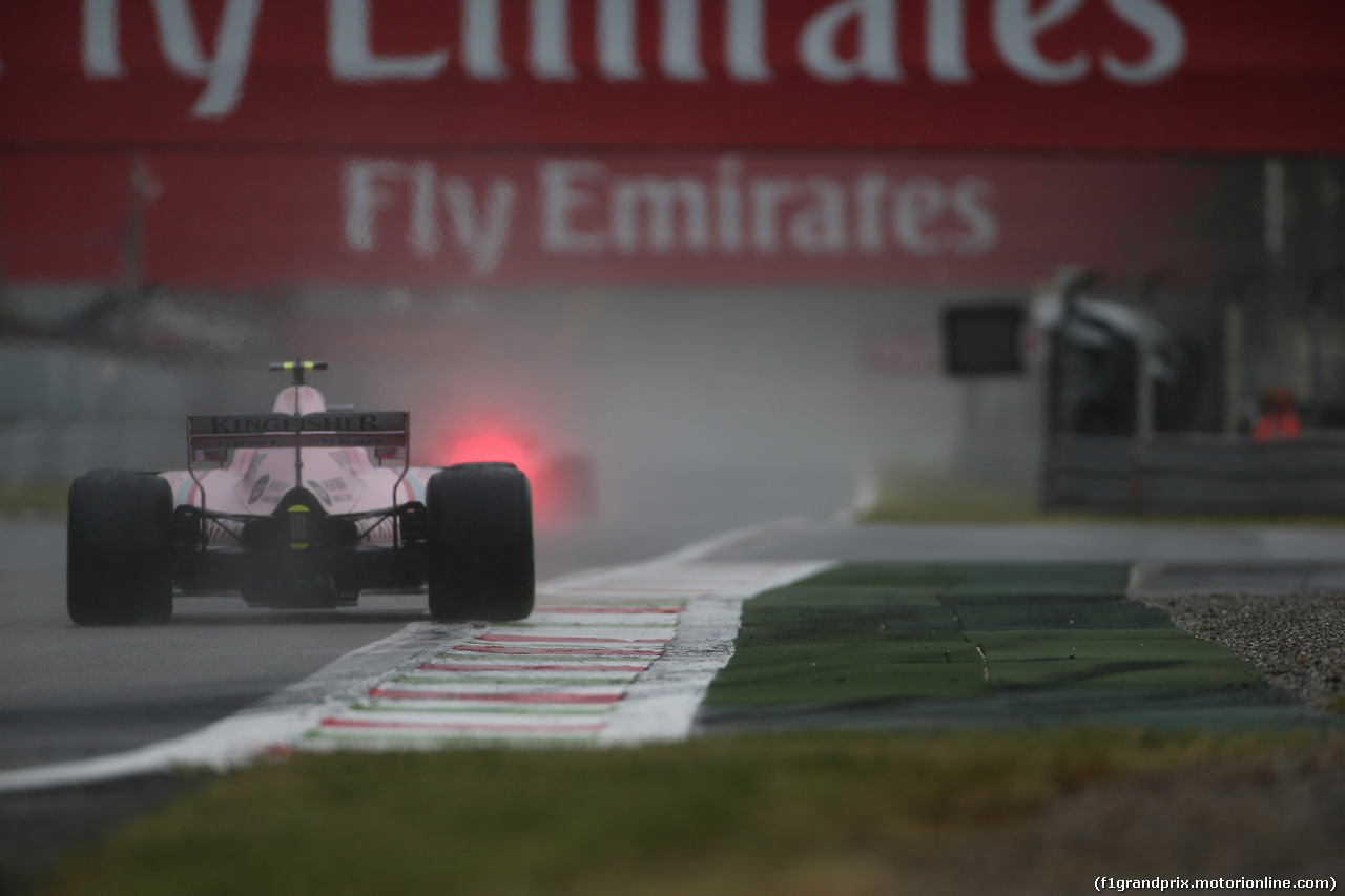 GP ITALIA, 02.09.2017- Qualifiche, Esteban Ocon (FRA) Sahara Force India F1 VJM10