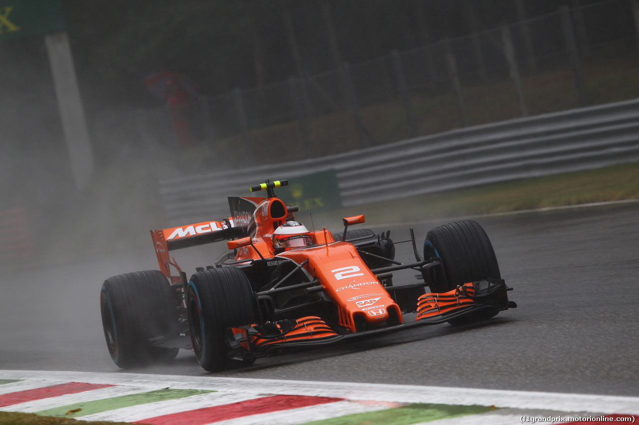 GP ITALIA, 02.09.2017- Qualifiche, Stoffel Vandoorne (BEL) McLaren MCL32