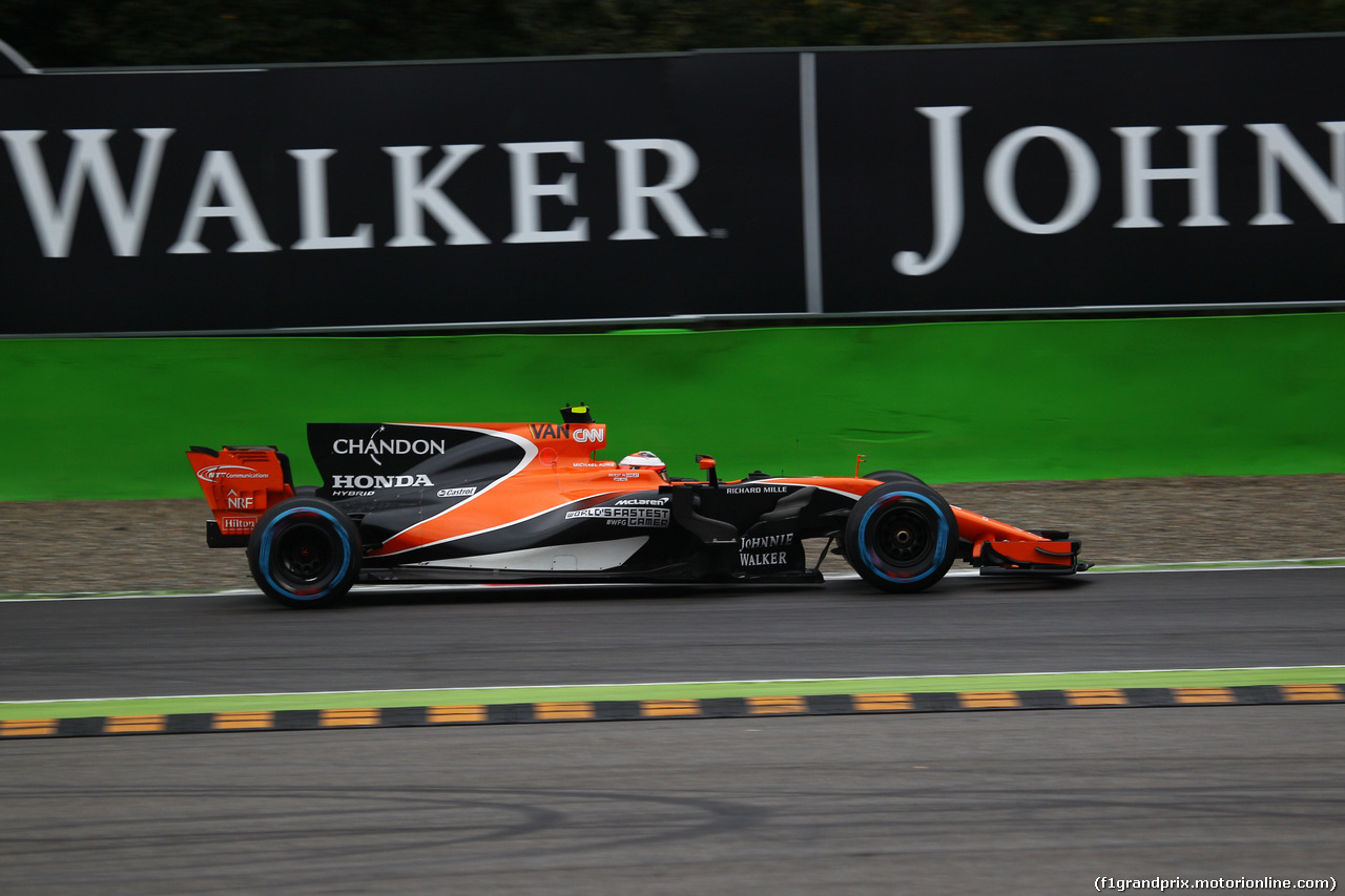 GP ITALIA, 02.09.2017- Qualifiche, Stoffel Vandoorne (BEL) McLaren MCL32