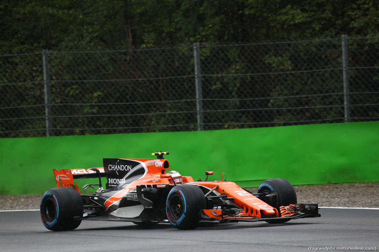 GP ITALIA, 02.09.2017- Qualifiche, Stoffel Vandoorne (BEL) McLaren MCL32