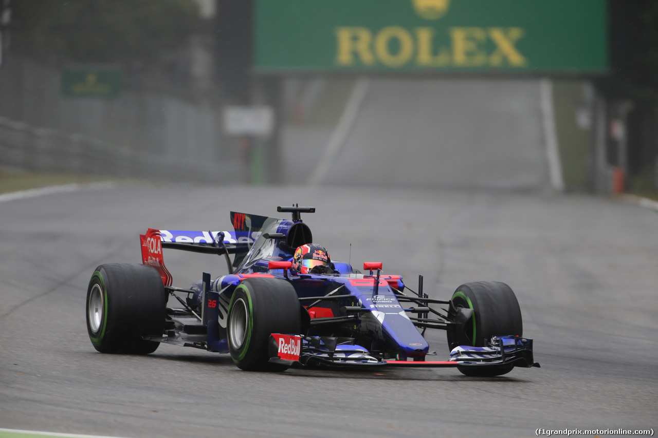 GP ITALIA, 02.09.2017- Qualifiche, Daniil Kvyat (RUS) Scuderia Toro Rosso STR12
