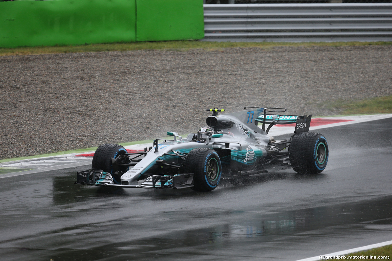 GP ITALIA, 02.09.2017- Qualifiche, Valtteri Bottas (FIN) Mercedes AMG F1 W08