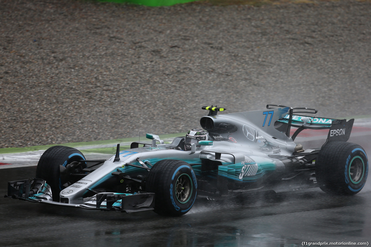 GP ITALIA, 02.09.2017- Qualifiche, Valtteri Bottas (FIN) Mercedes AMG F1 W08