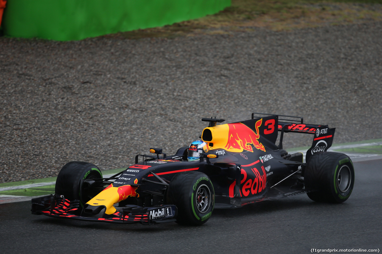GP ITALIA, 02.09.2017- Qualifiche, Daniel Ricciardo (AUS) Red Bull Racing RB13