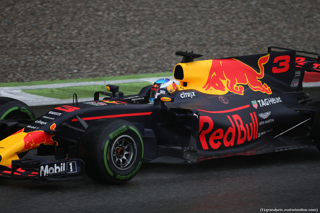 GP ITALIA, 02.09.2017- Qualifiche, Daniel Ricciardo (AUS) Red Bull Racing RB13