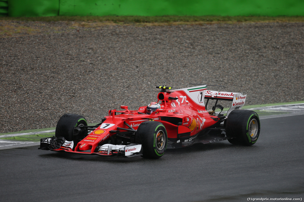 GP ITALIA, 02.09.2017- Qualifiche, Kimi Raikkonen (FIN) Ferrari SF70H