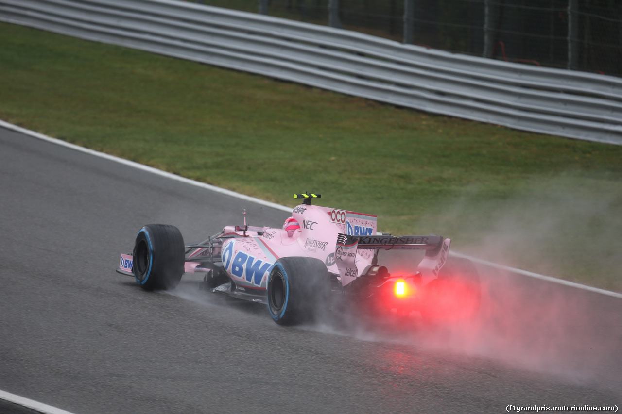 GP ITALIA, 02.09.2017- Qualifiche, Esteban Ocon (FRA) Sahara Force India F1 VJM10