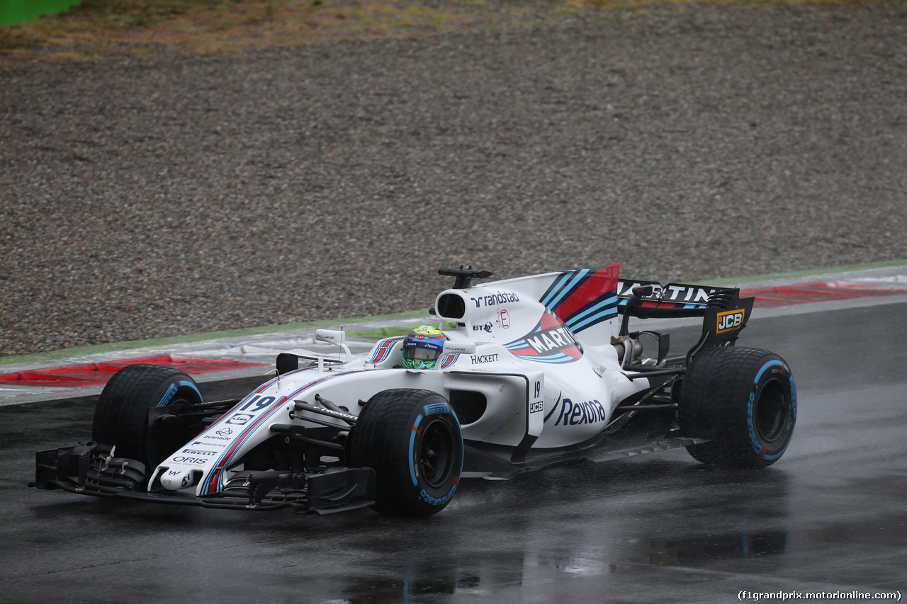 GP ITALIA, 02.09.2017- Qualifiche, Felipe Massa (BRA) Williams F1 Team FW40