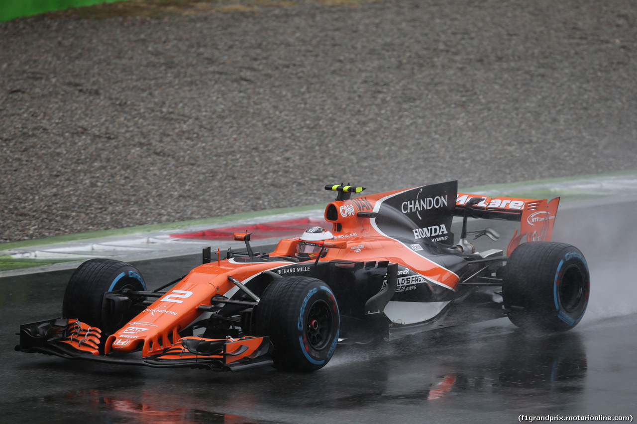 GP ITALIA, 02.09.2017- Qualifiche, Stoffel Vandoorne (BEL) McLaren MCL32