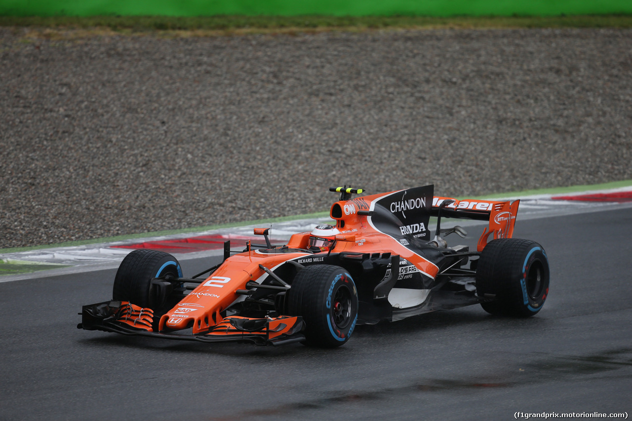 GP ITALIA, 02.09.2017- Qualifiche, Stoffel Vandoorne (BEL) McLaren MCL32