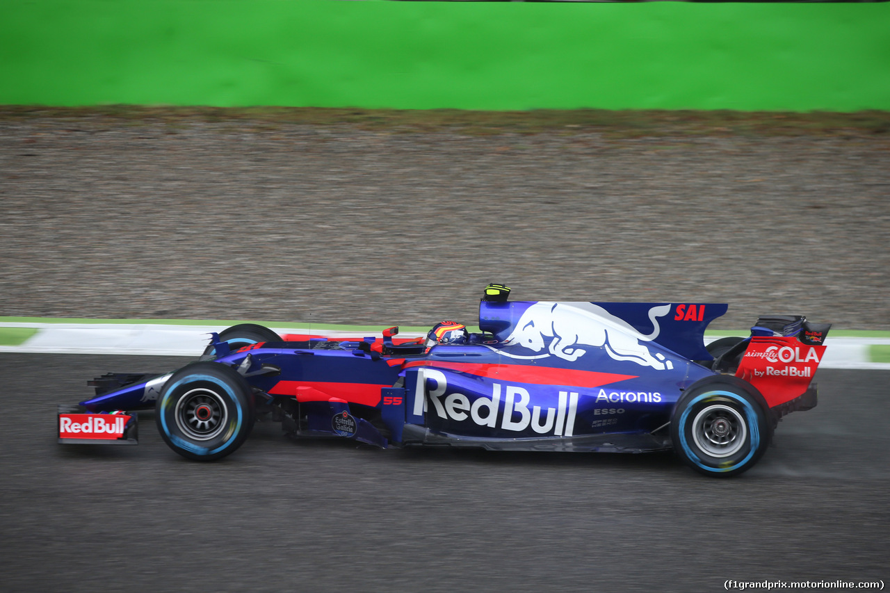 GP ITALIA, 02.09.2017- Qualifiche, Carlos Sainz Jr (ESP) Scuderia Toro Rosso STR12