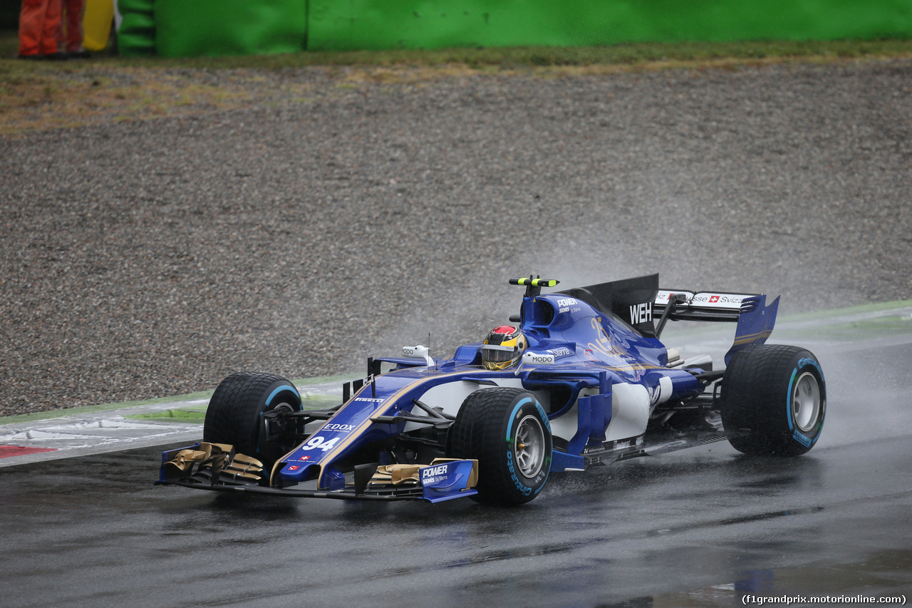 GP ITALIA, 02.09.2017- Qualifiche, Pascal Wehrlein (GER) Sauber C36