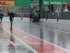 GP ITALIA, 02.09.2017- Free practice 3, heavy rain in Pitlane