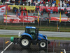 GP ITALIA, 02.09.2017- Qualifiche, a tractor is using a fan for dry the track