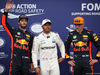 GP ITALIA, 02.09.2017- Qualifiche, celebration: pole position Lewis Hamilton (GBR) Mercedes AMG F1 W08, 2nd Daniel Ricciardo (AUS) Red Bull Racing RB13, 3rd Max Verstappen (NED) Red Bull Racing RB13