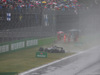 GP ITALIA, 02.09.2017- Qualifiche, Romain Grosjean (FRA) Haas F1 Team VF-17 crash