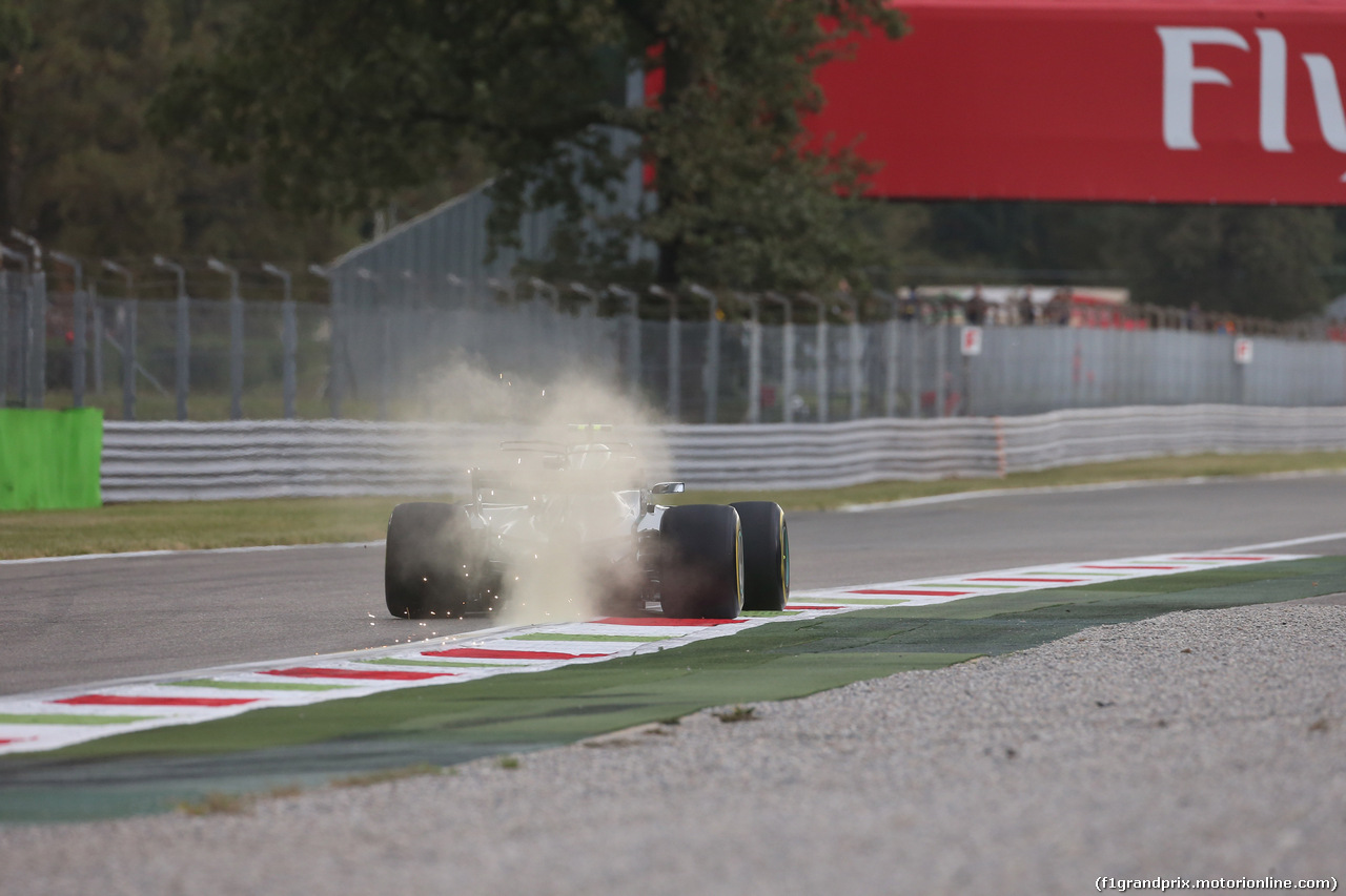 GP ITALIA, 01.09.2017- Prove Libere 1, Valtteri Bottas (FIN) Mercedes AMG F1 W08