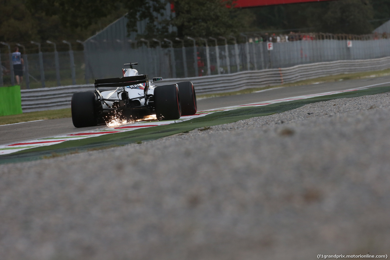 GP ITALIA, 01.09.2017- Felipe Massa (BRA) Williams F1 Team FW40
