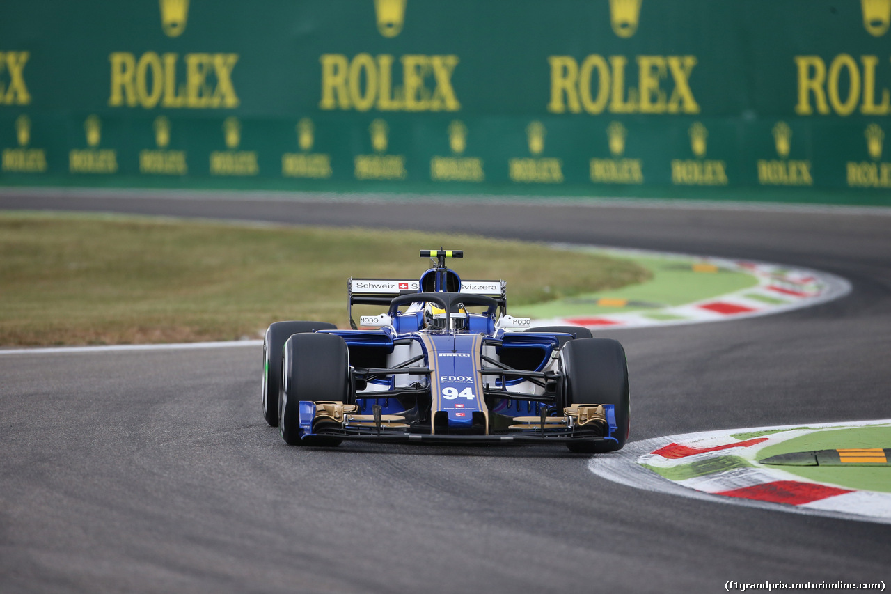 GP ITALIA, 01.09.2017- free Practice 1,  Pascal Wehrlein (GER) Sauber C36