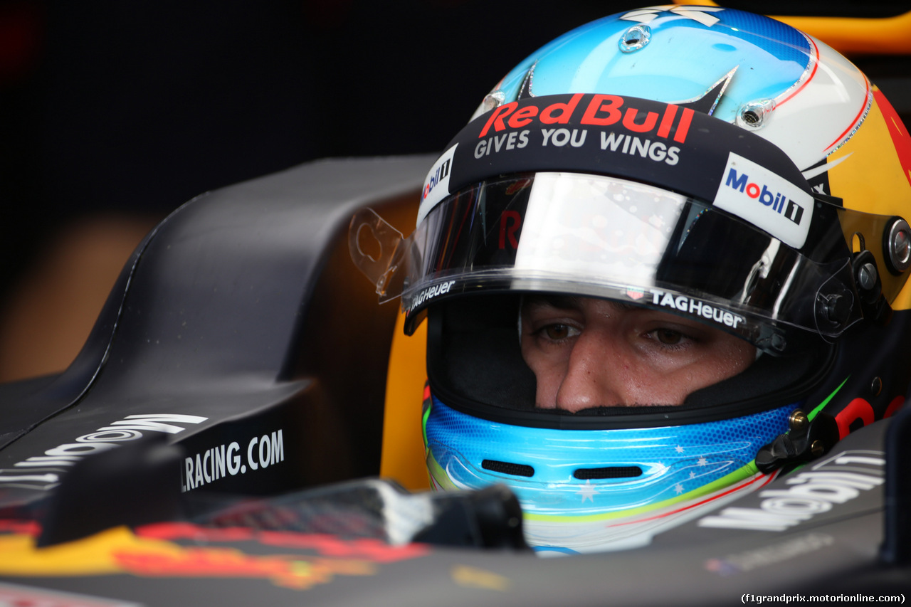GP ITALIA, 01.09.2017- Prove Libere 2, Daniel Ricciardo (AUS) Red Bull Racing RB13
