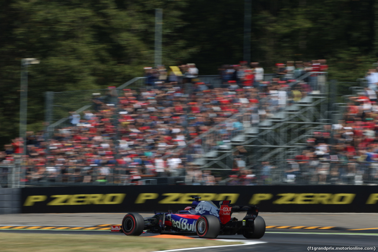 GP ITALIA, 01.09.2017- Prove Libere 2, Daniil Kvyat (RUS) Scuderia Toro Rosso STR12