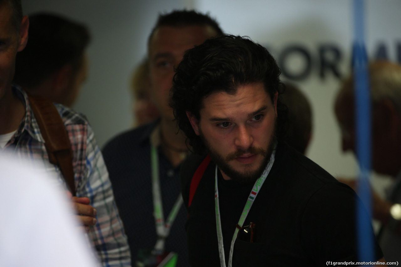 GP ITALIA, 01.09.2017- Kit Harington (GBR) Actor