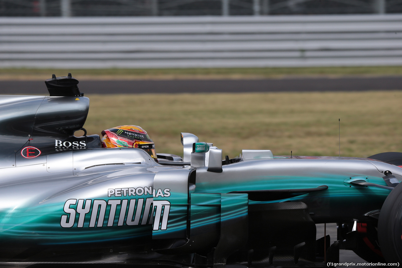GP ITALIA, 01.09.2017- Prove Libere 2, Lewis Hamilton (GBR) Mercedes AMG F1 W08