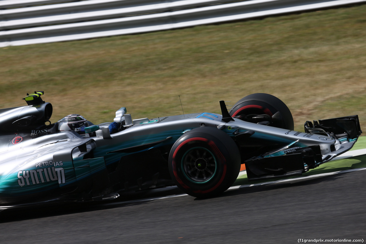 GP ITALIA, 01.09.2017- Prove Libere 2, Valtteri Bottas (FIN) Mercedes AMG F1 W08