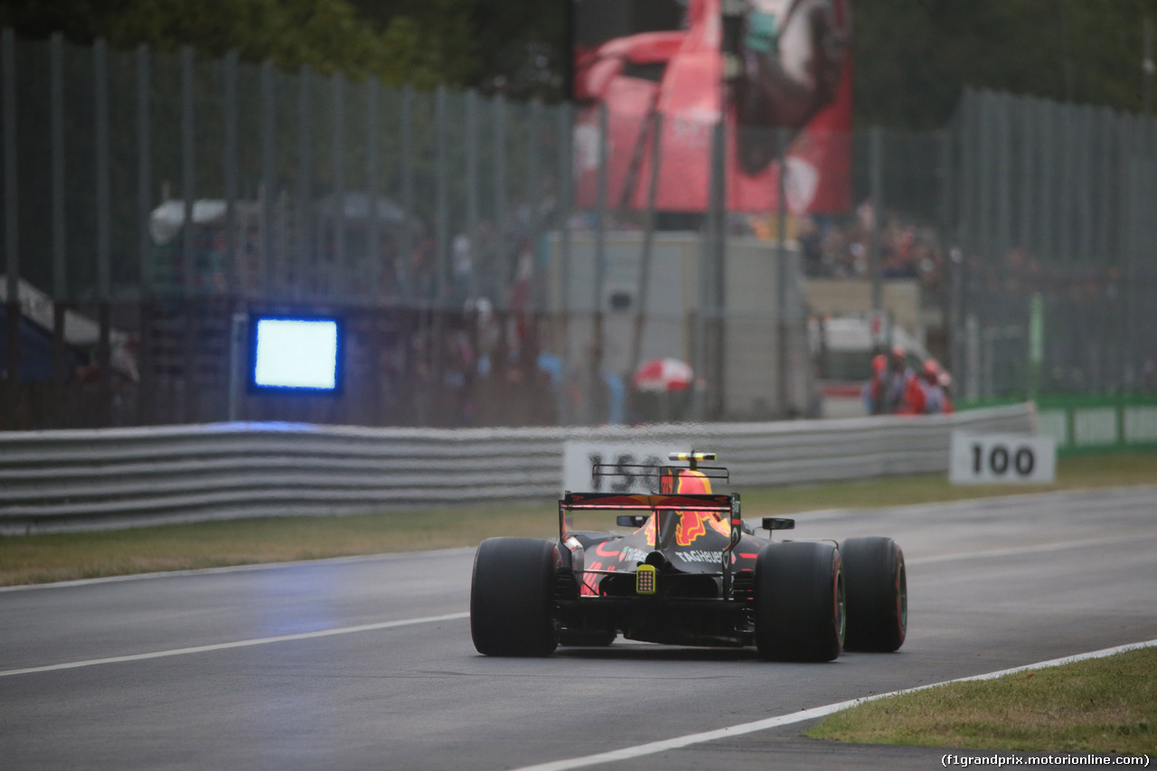 GP ITALIA, 01.09.2017- Prove Libere 2, Max Verstappen (NED) Red Bull Racing RB13
