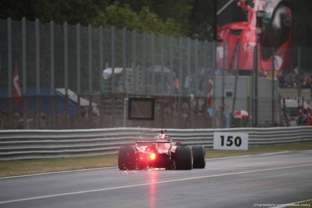 GP ITALIA, 01.09.2017- Prove Libere 2, Sebastian Vettel (GER) Ferrari SF70H