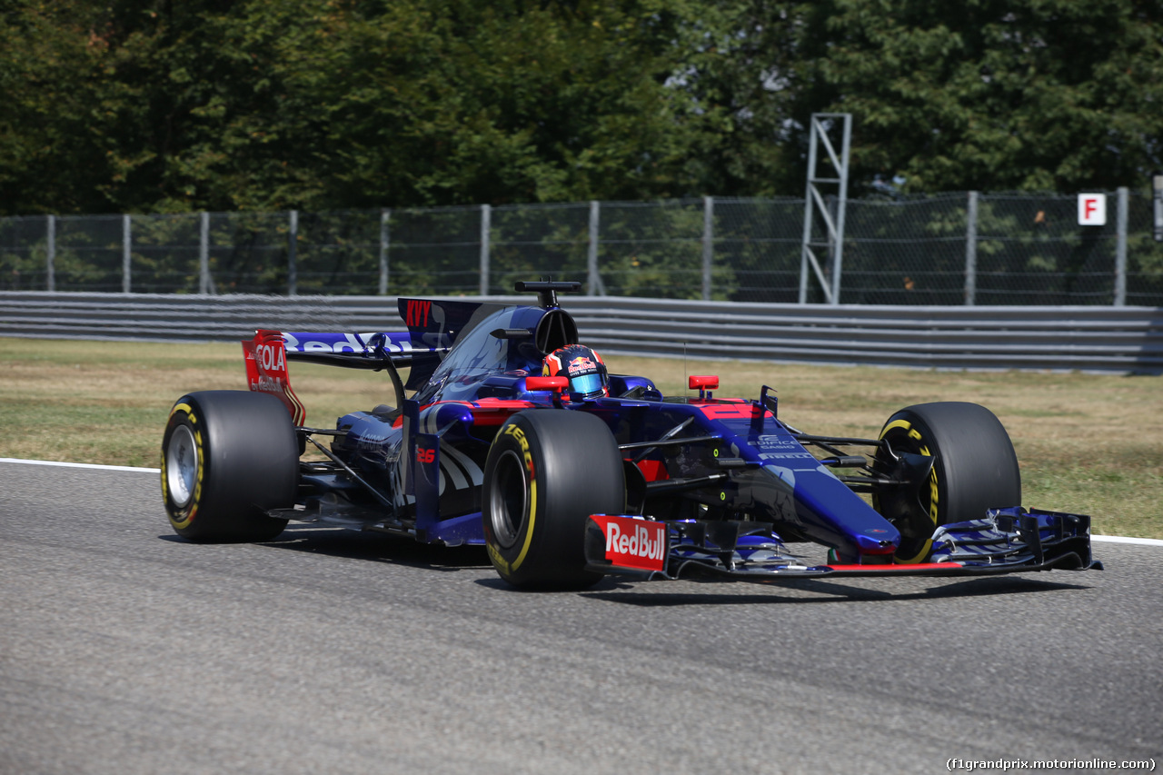 GP ITALIA, 01.09.2017- Prove Libere 2, Daniil Kvyat (RUS) Scuderia Toro Rosso STR12