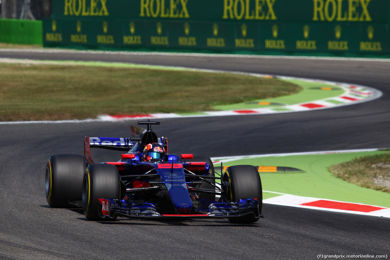 GP ITALIA, 01.09.2017- Prove Libere 2, Daniil Kvyat (RUS) Scuderia Toro Rosso STR12