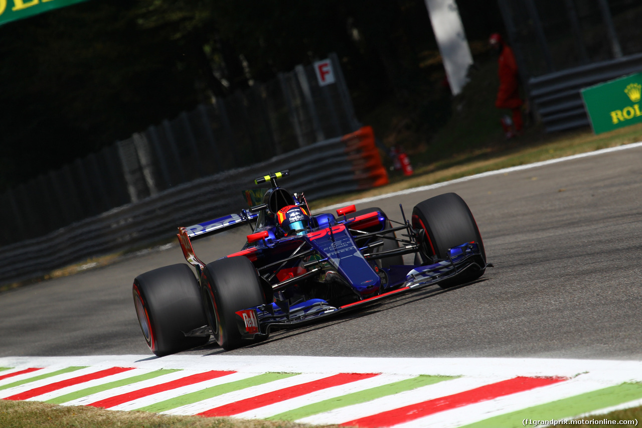 GP ITALIA, 01.09.2017- Prove Libere 2, Carlos Sainz Jr (ESP) Scuderia Toro Rosso STR12