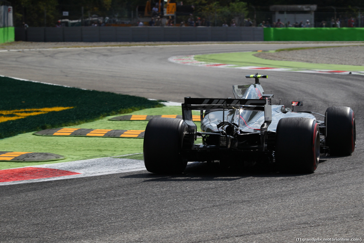 GP ITALIA, 01.09.2017- Prove Libere 2, Kevin Magnussen (DEN) Haas F1 Team VF-17