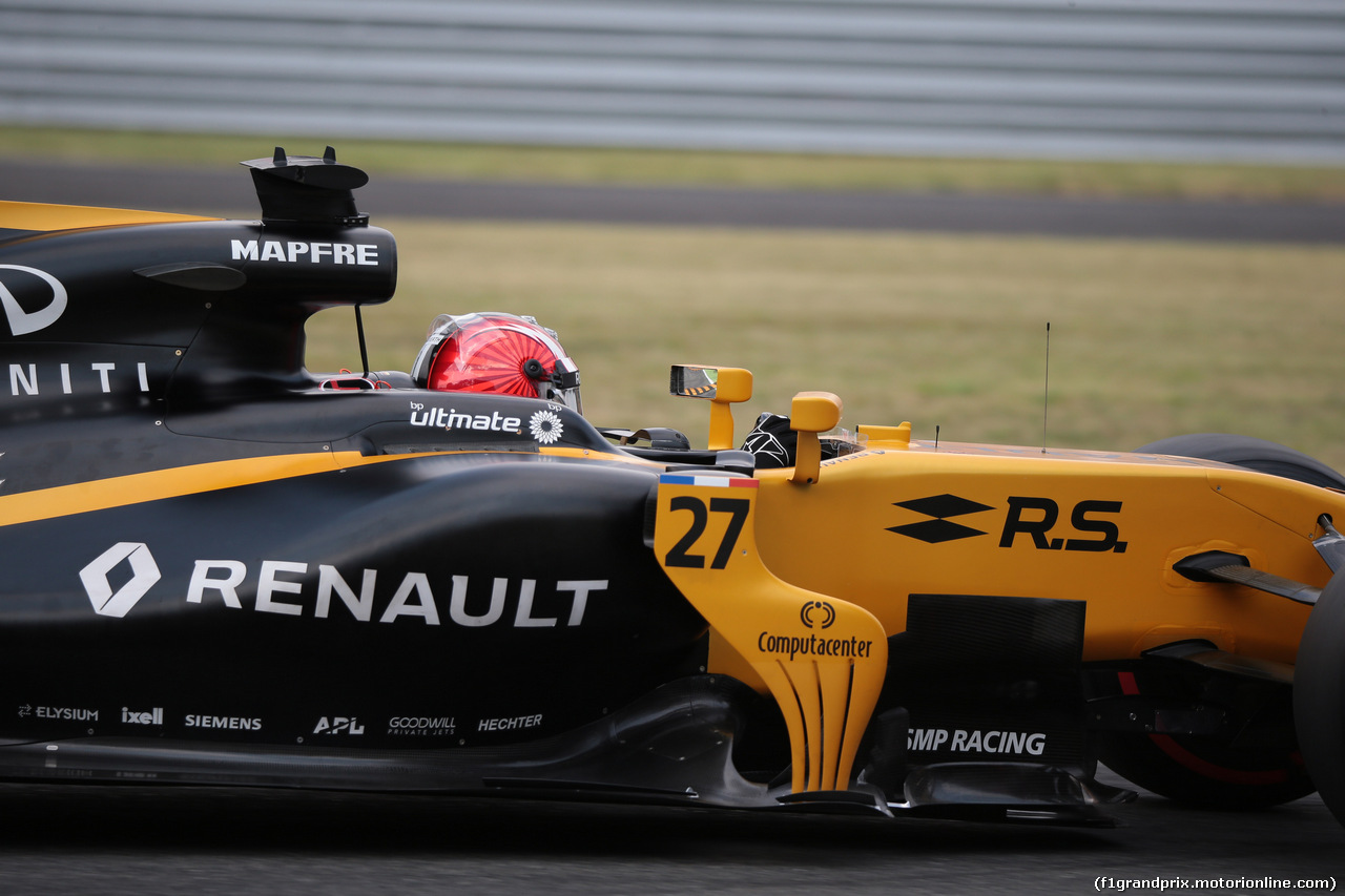GP ITALIA, 01.09.2017- Prove Libere 2, Nico Hulkenberg (GER) Renault Sport F1 Team RS17