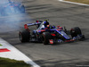 GP ITALIA, 01.09.2017- Free Practice 2, Carlos Sainz Jr (ESP) Scuderia Toro Rosso STR12 engine failure