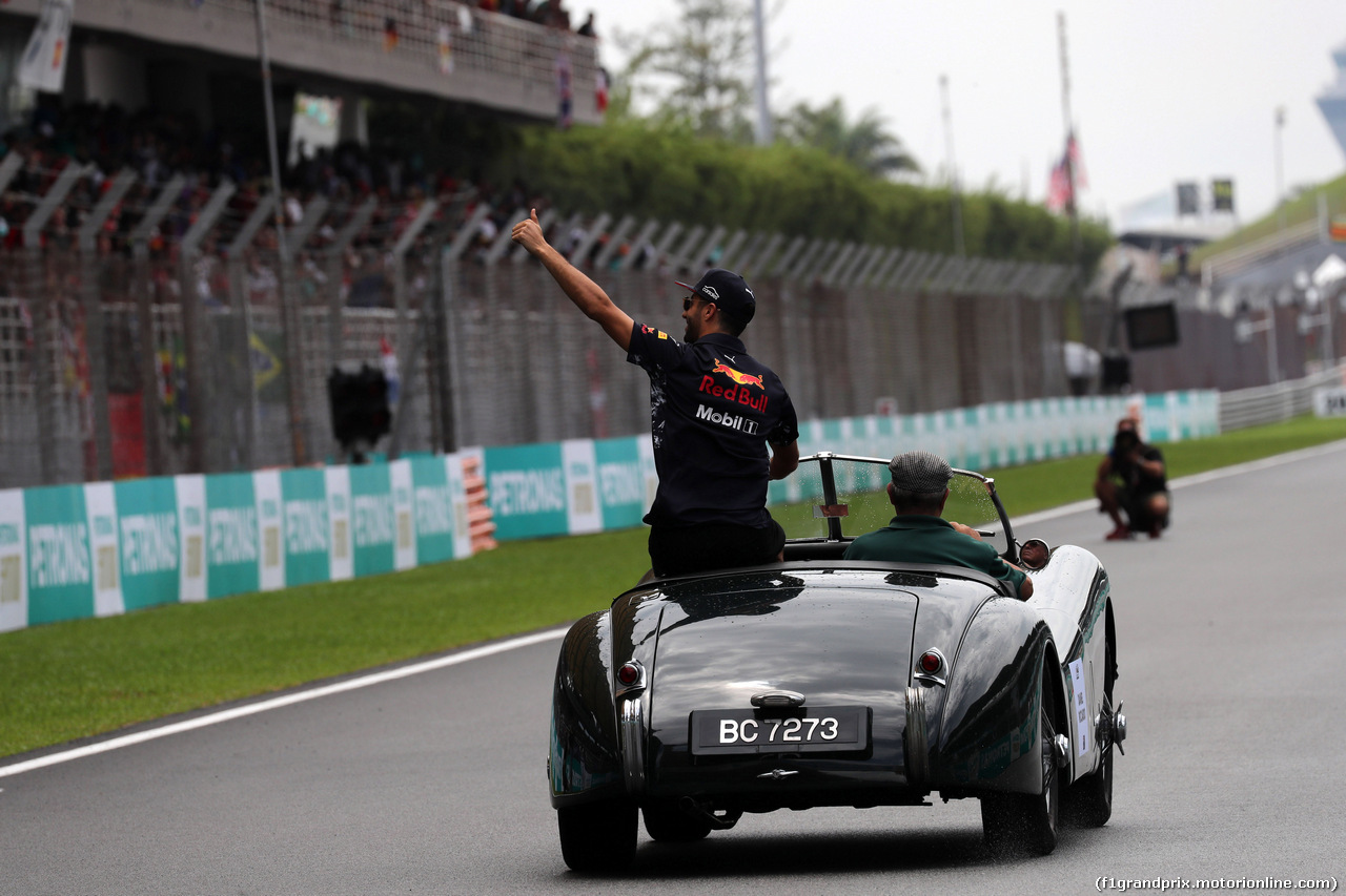 GP MALESIA, 01.10.2017 - Daniel Ricciardo (AUS) Red Bull Racing RB13