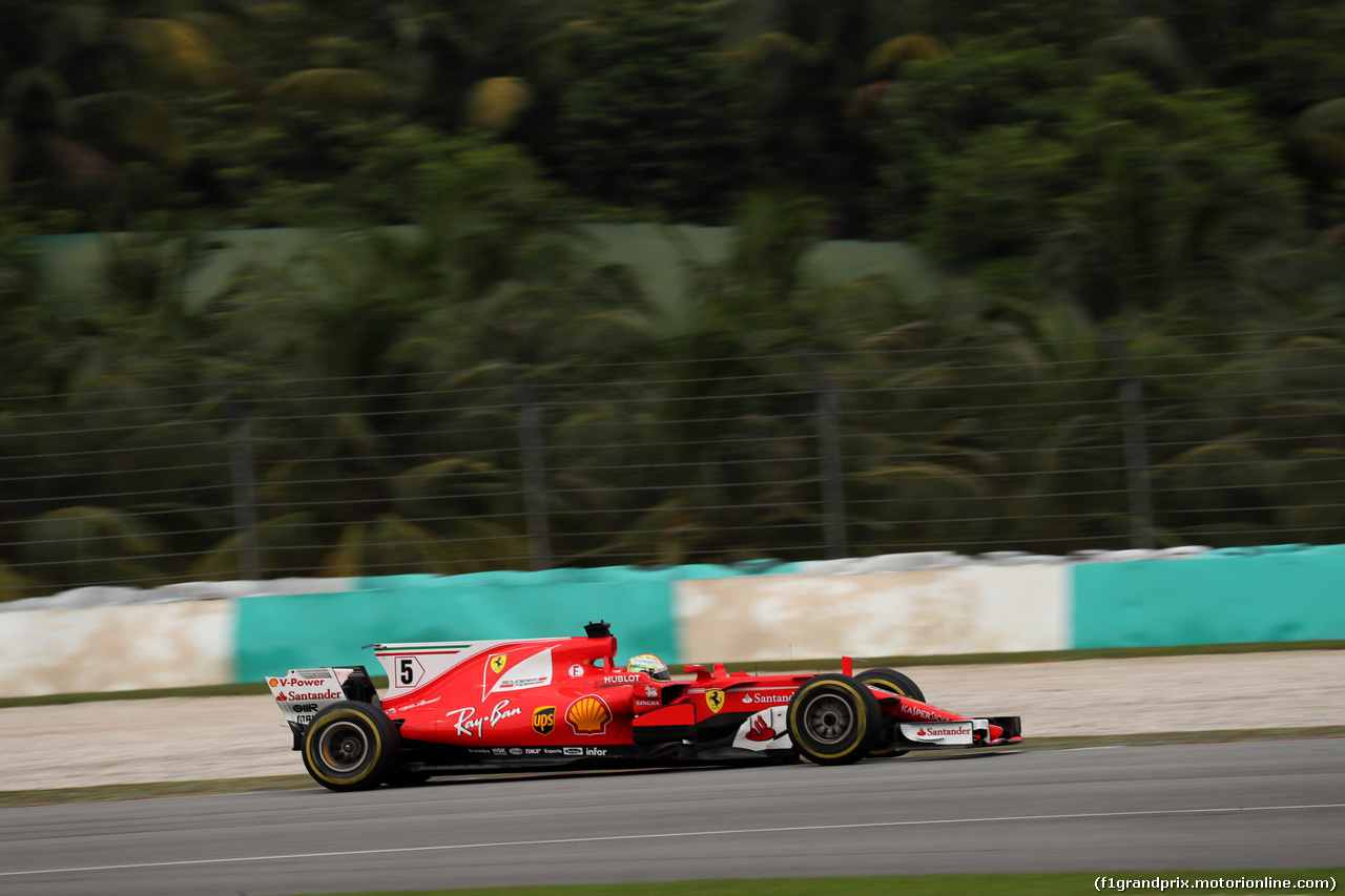 GP MALESIA, 01.10.2017 - Gara, Sebastian Vettel (GER) Ferrari SF70H