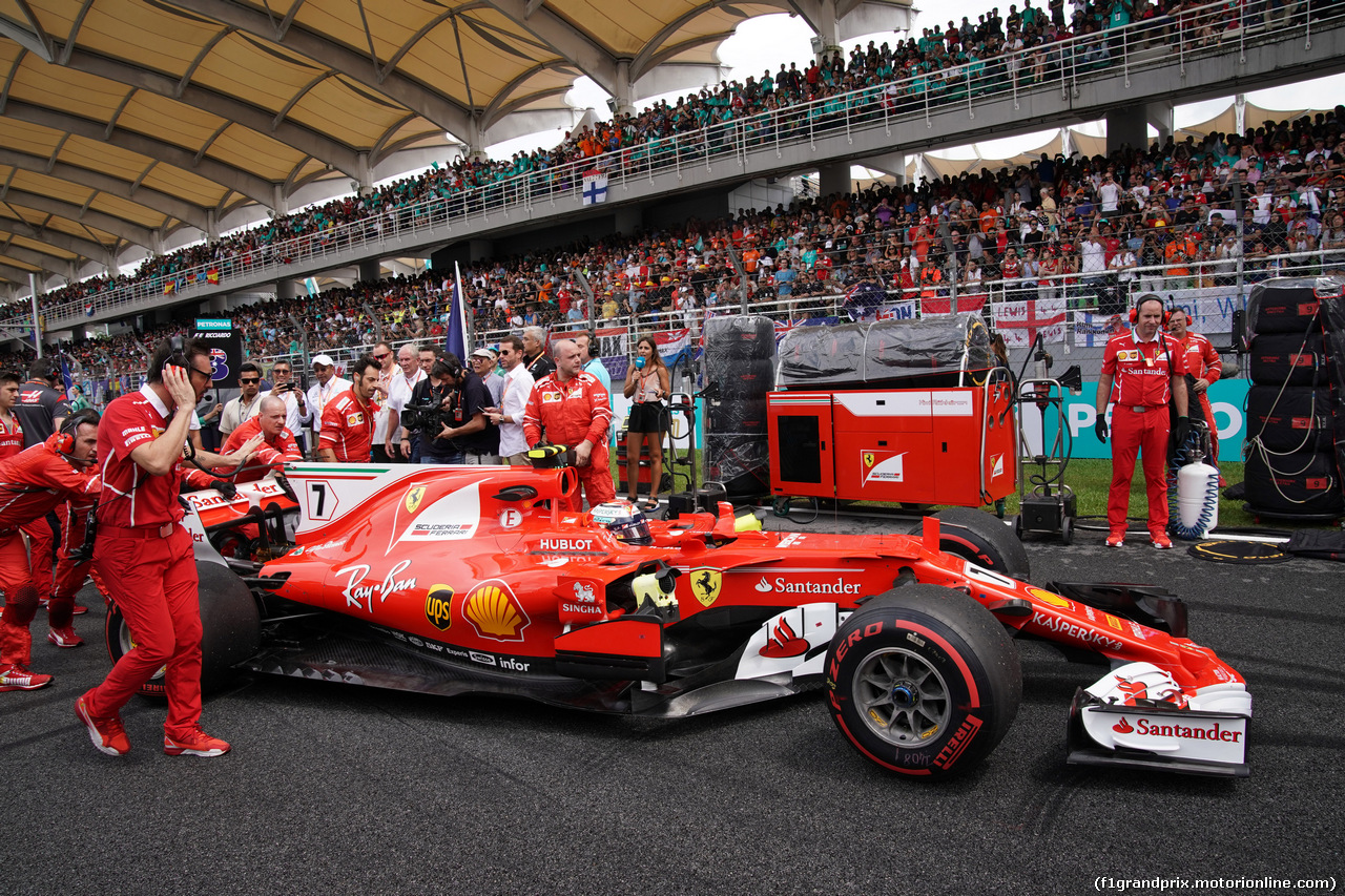 GP MALESIA, 01.10.2017 - Gara, Kimi Raikkonen (FIN) Ferrari SF70H